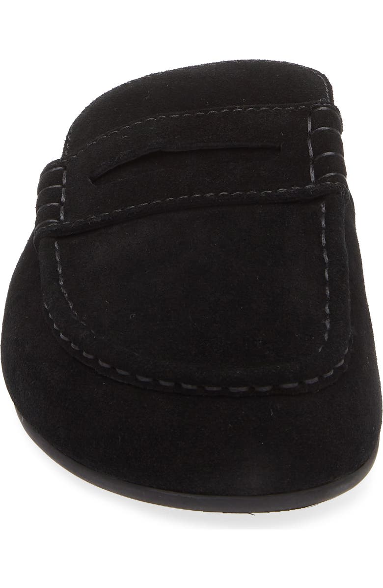 Jeffrey Campbell Miles Loafer Mule, Alternate, color, Black Suede