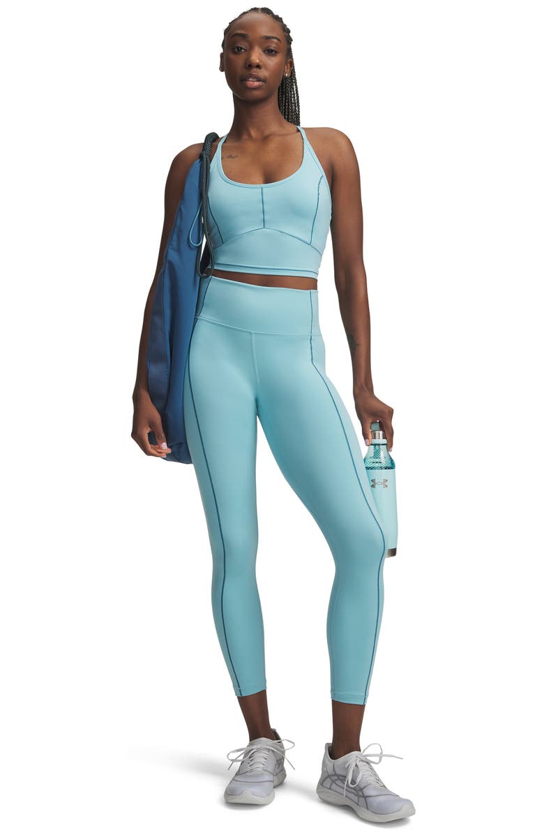Under Armour Meridian Performance Ankle Leggings, Alternate, color, Blue Haze / / Blue Haze