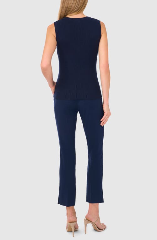 Halogen ® Sleeveless Sweater In Navy Blue