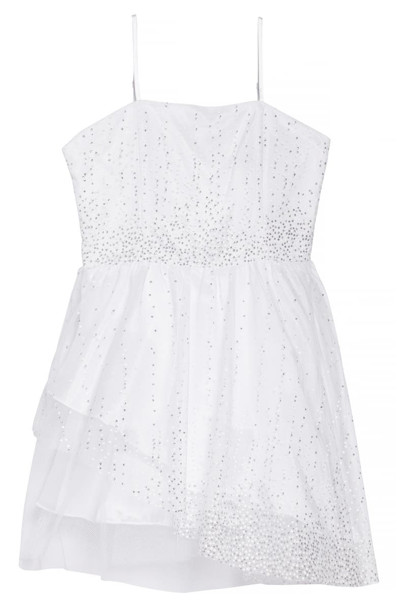 Un Deux Trois Sequin Dress, Main, color, 