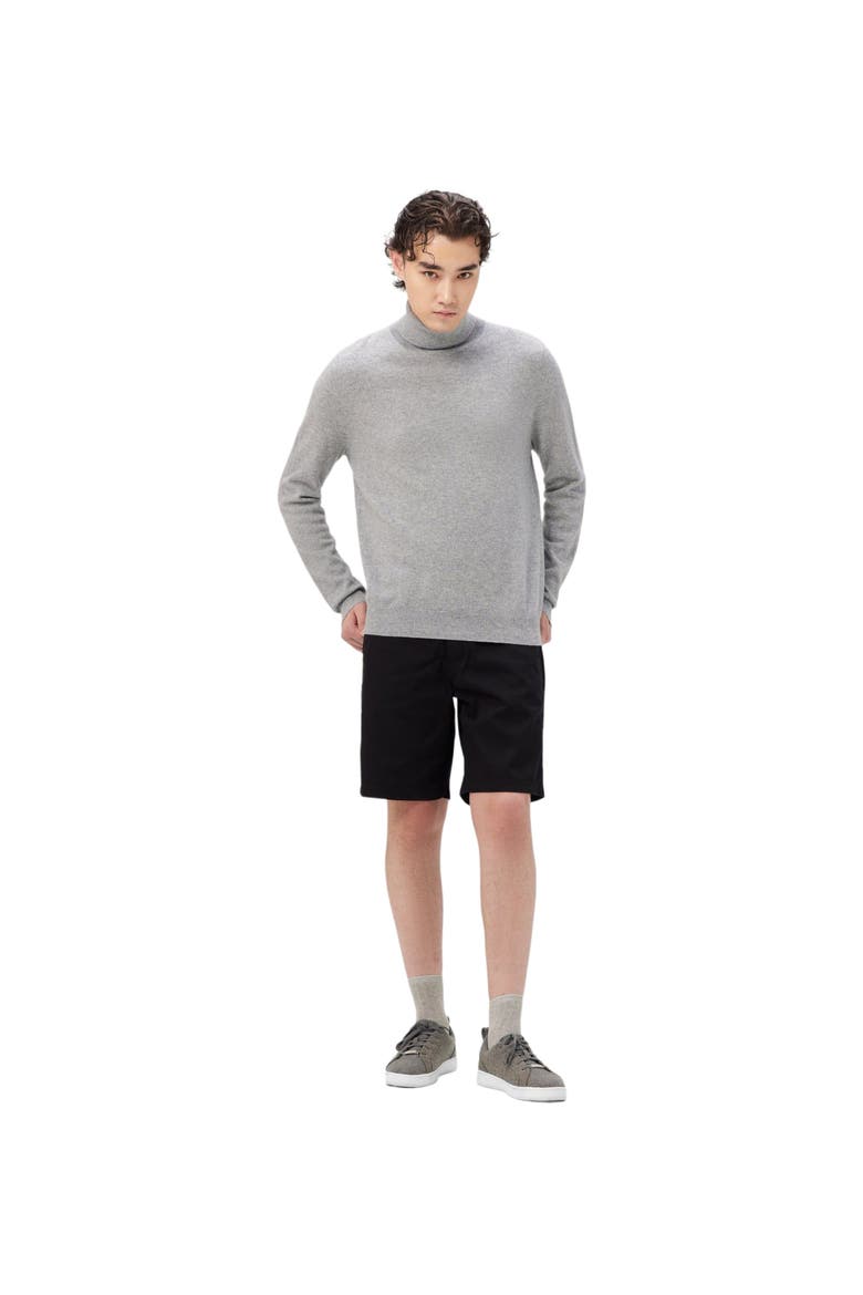Essential Cashmere Turtle Neck Sweater, Alternate, color, vapor blue