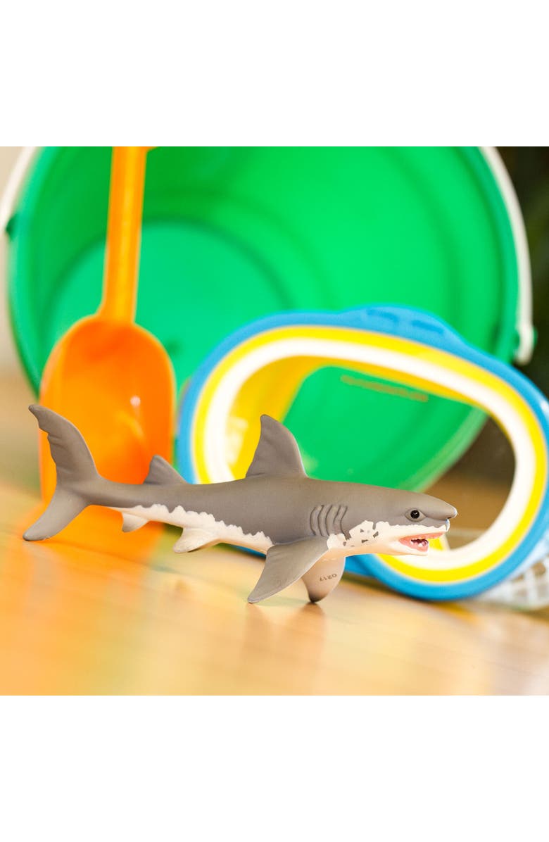 Safari Ltd. Great White Shark Toy, Alternate, color, NO COLOR