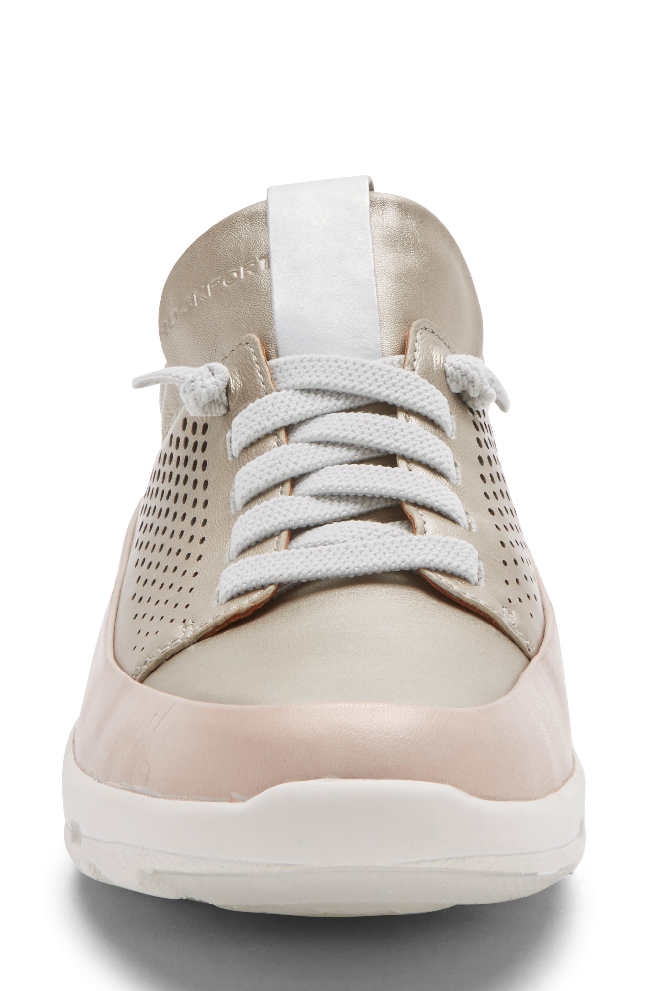 Cobb Hill Let's Walk Sneaker, Alternate, color, DOVE/ ROSE FABRIC
