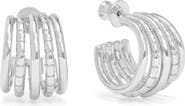 Melinda Maria Talon 5-Row Hoop Earrings