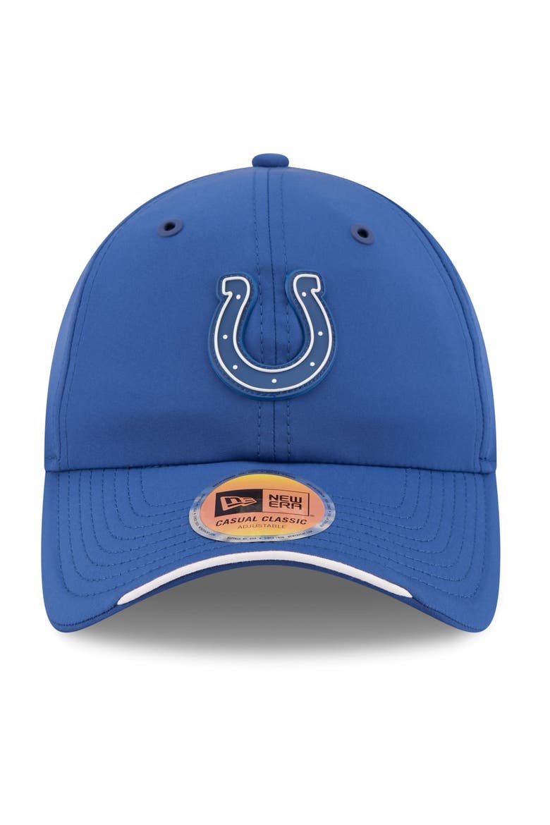 Men's New Era Royal Indianapolis Colts 2026 Sideline Casual Classic Adjustable Hat, Alternate, color, Royal