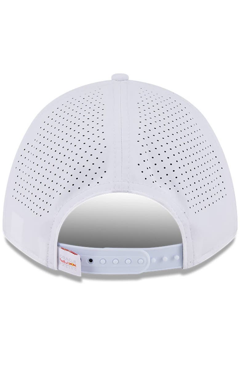 New Era Men's New Era  White Red Bull Racing A-Frame 9FORTY Adjustable Hat, Alternate, color, 