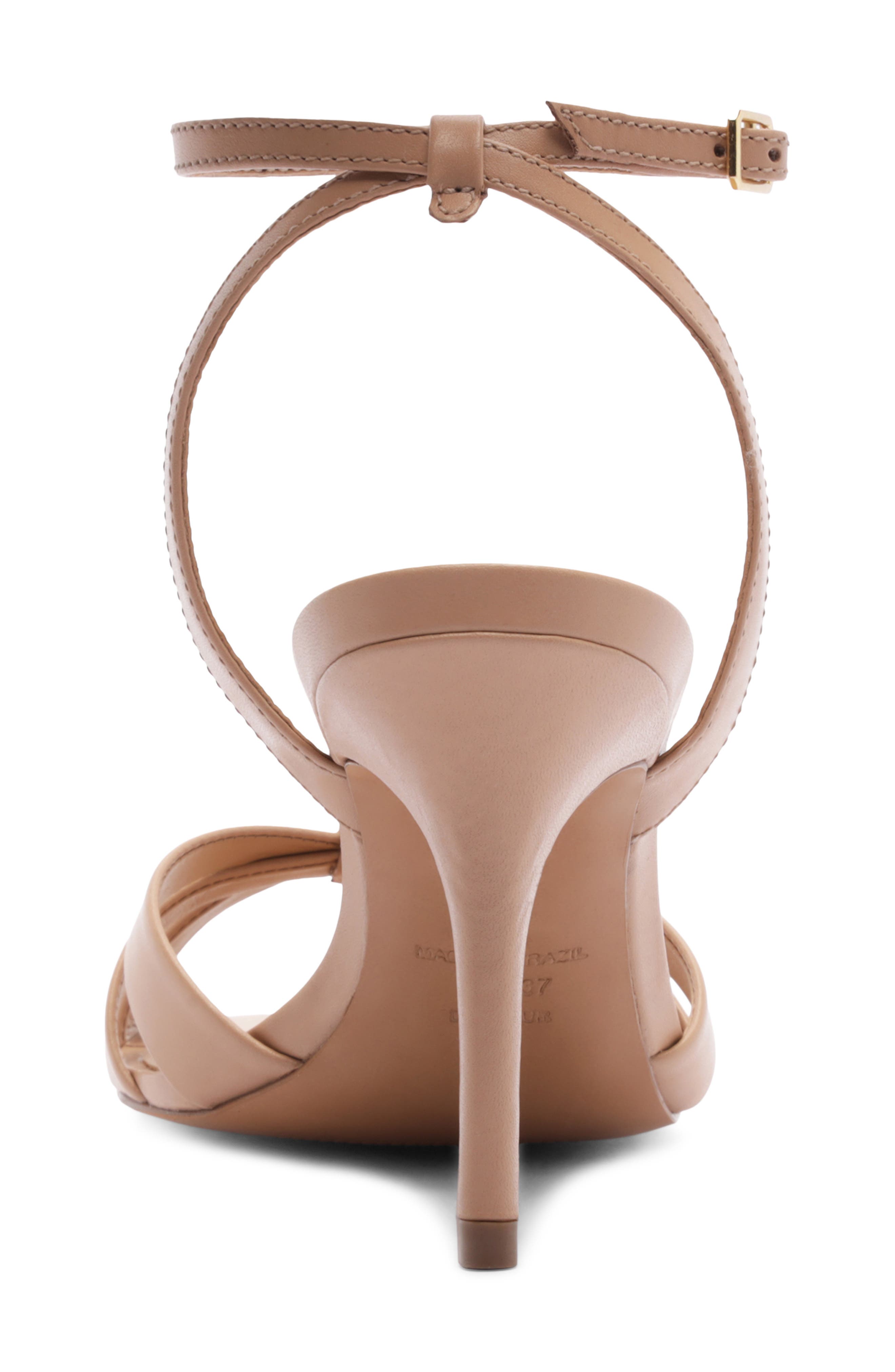 Arezzo Rumi Ankle Strap Sandal, Alternate, color, True Sand