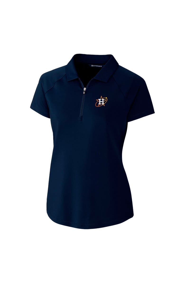 Cutter & Buck Women's Cutter & Buck  Navy Houston Astros City Connect Forge Stretch Polo, Alternate, color, 