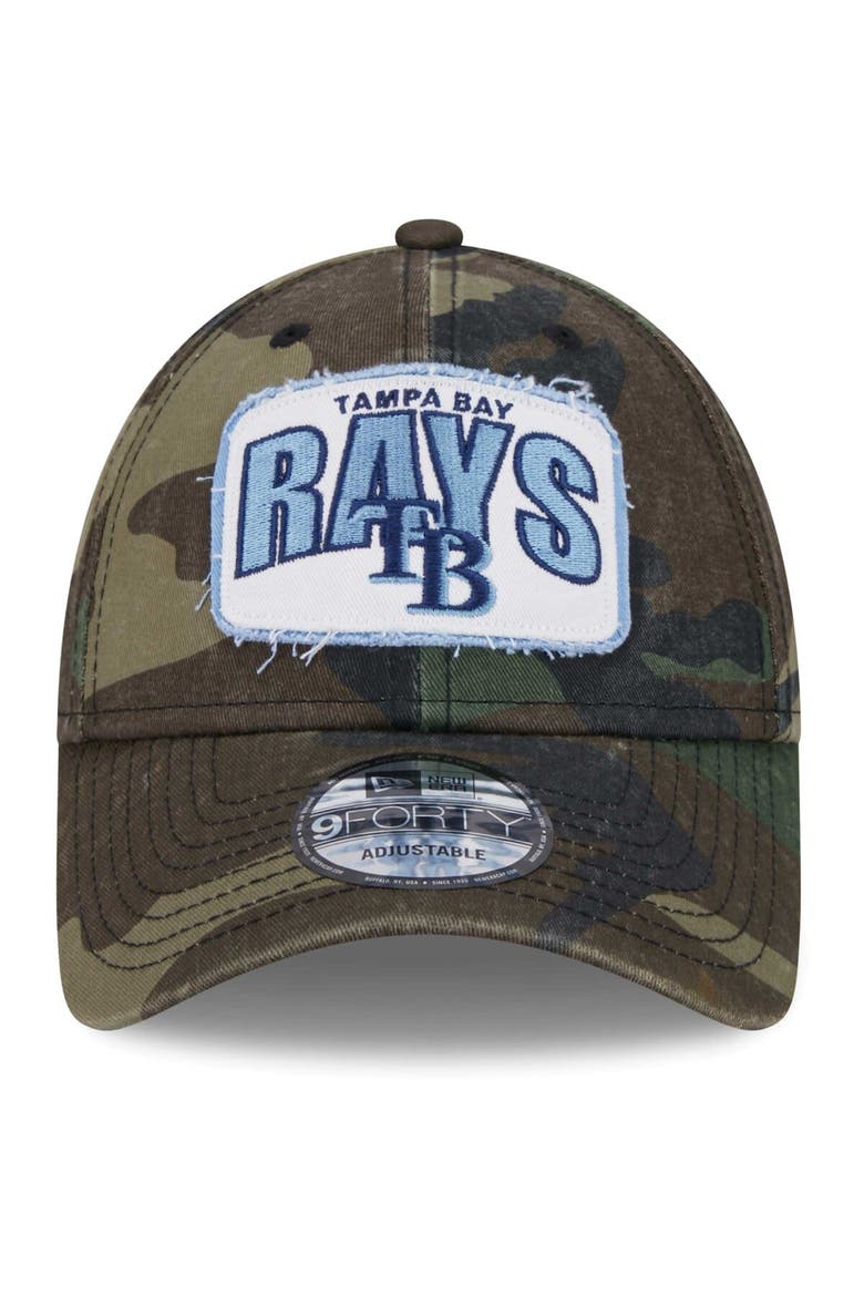 Men's New Era Camo Tampa Bay Rays Gameday 9FORTY Adjustable Hat, Alternate, color, Camo