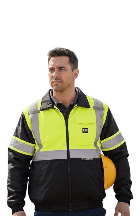 Men's Hi-Visibility Work Jacket