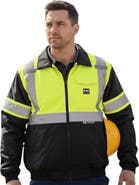 CANADA WEATHER GEAR Men's Hi-Visibility Work Jacket