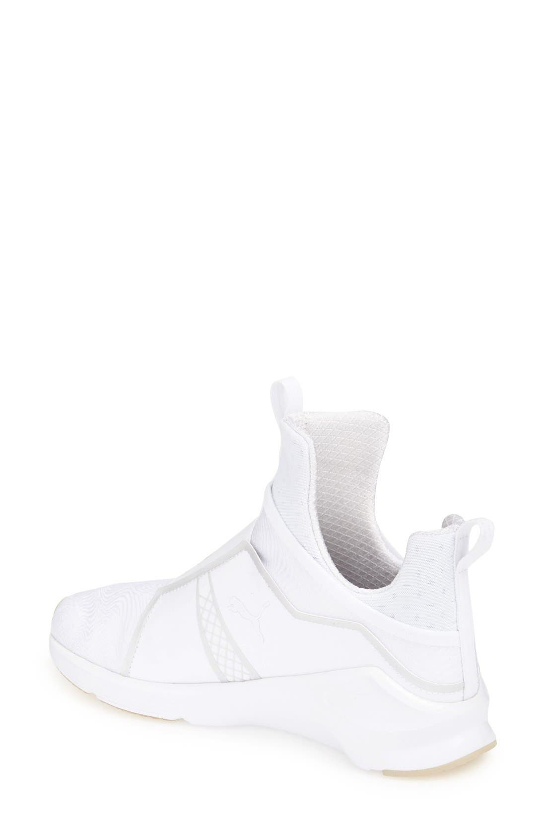 'Fierce Bright' Sneaker, Alternate, color, WHITE
