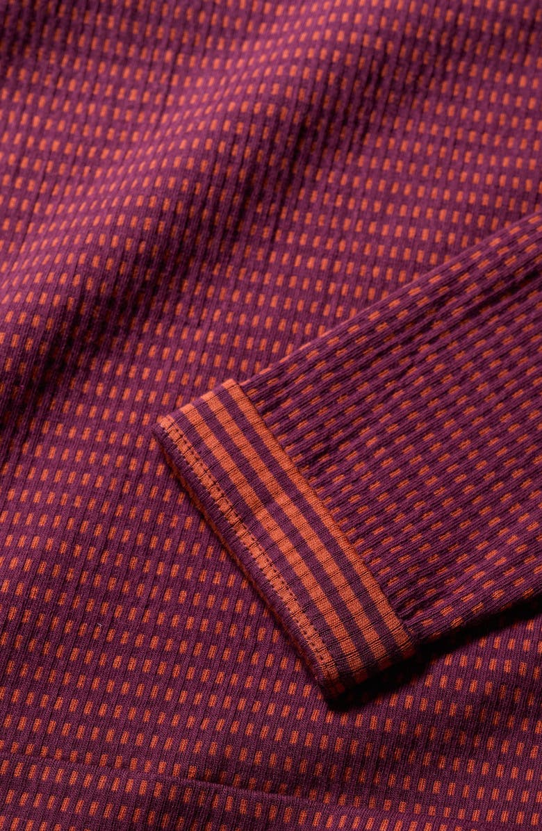 Seasalt Cornwall Mawgan Turtleneck Organic Cotton Tunic Top, Alternate, color, Bramble Bank Dark Hellebore