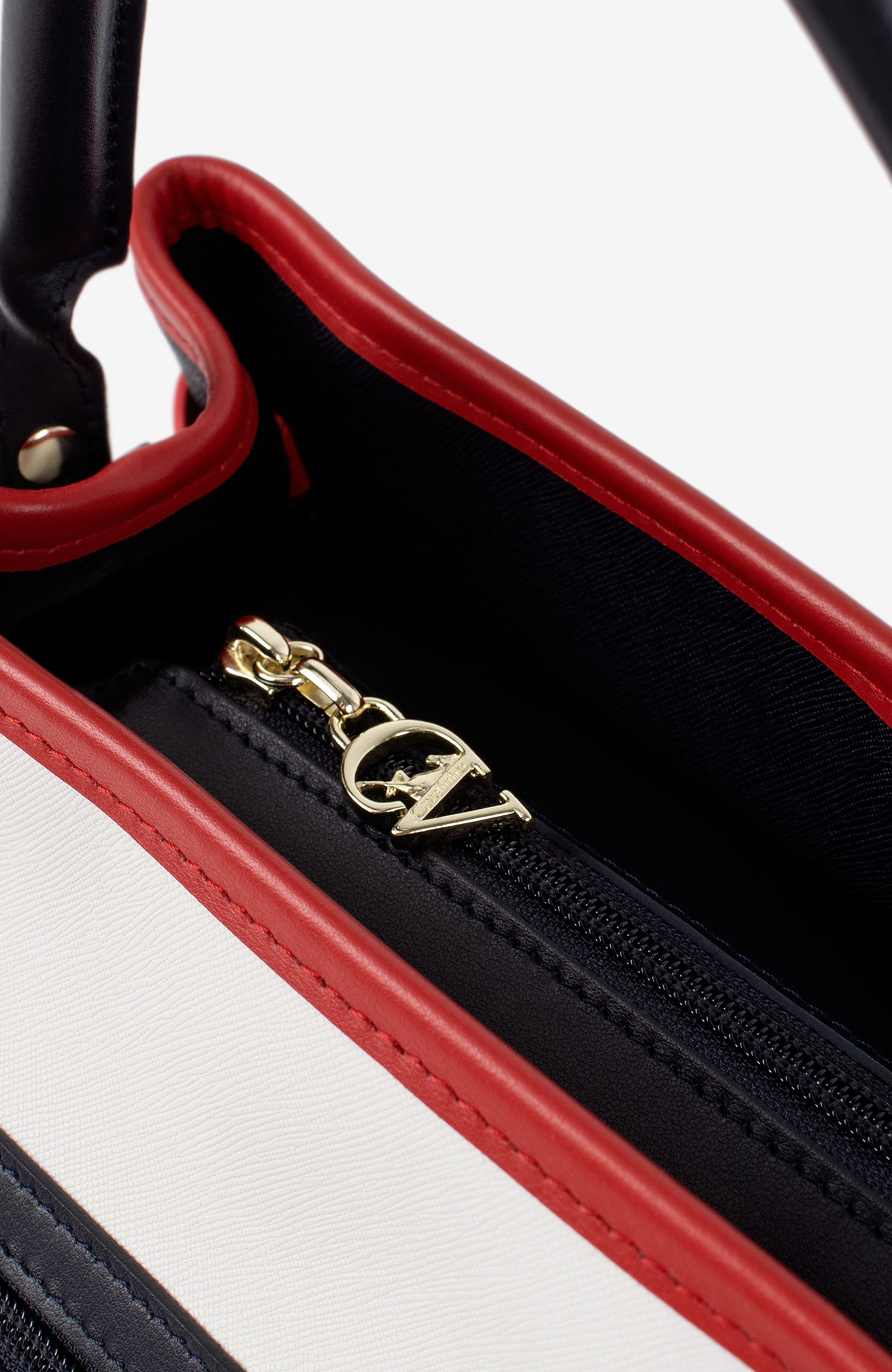 Horse By Cavalinho Handbag 627, Alternate, color, Navy / White / Red