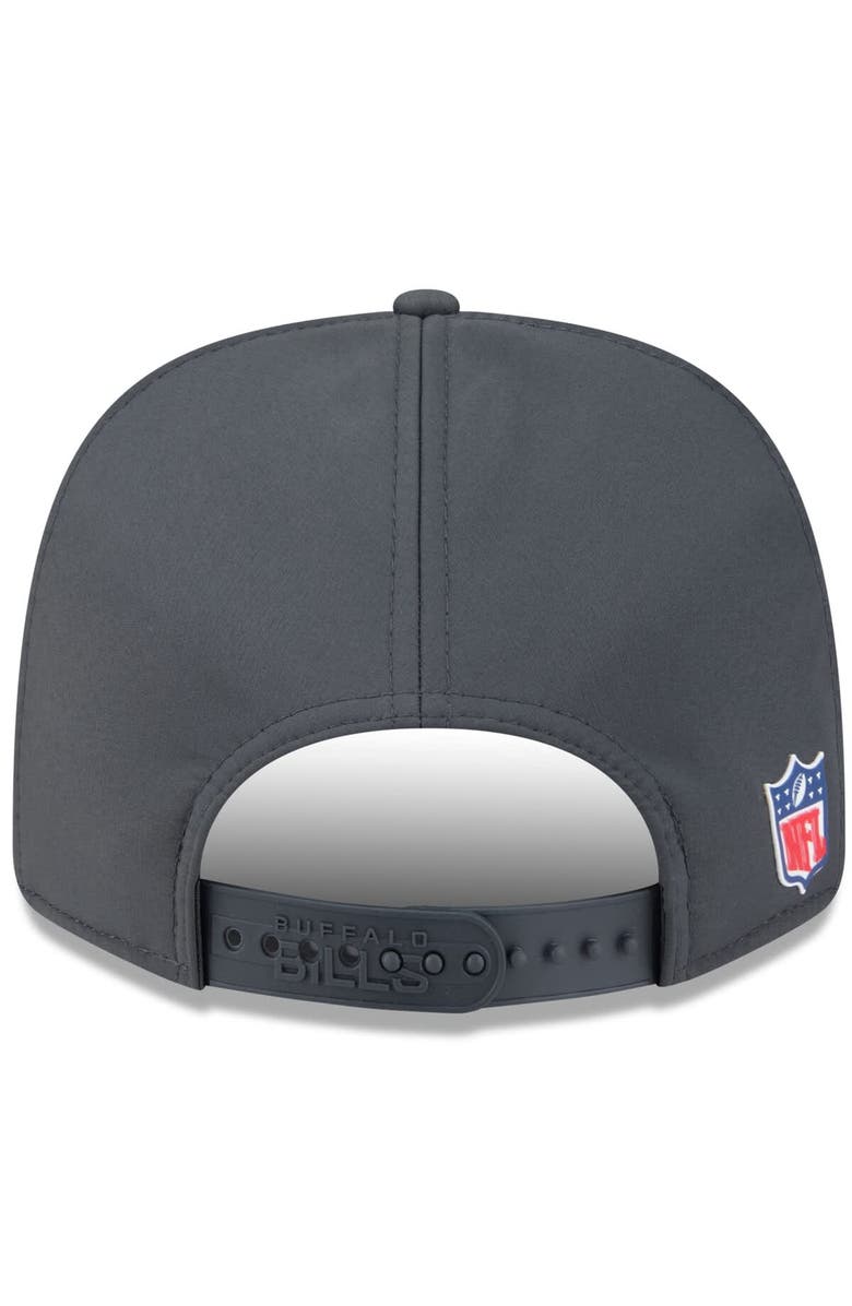 New Era Men's New Era Charcoal Buffalo Bills 2025 Sideline Cold Weather 9SEVENTY Adjustable Hat, Alternate, color, Charcoal