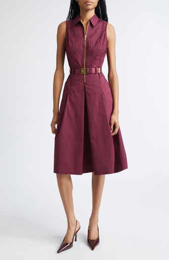 Kylo Belted Cotton Blend Shirtdress