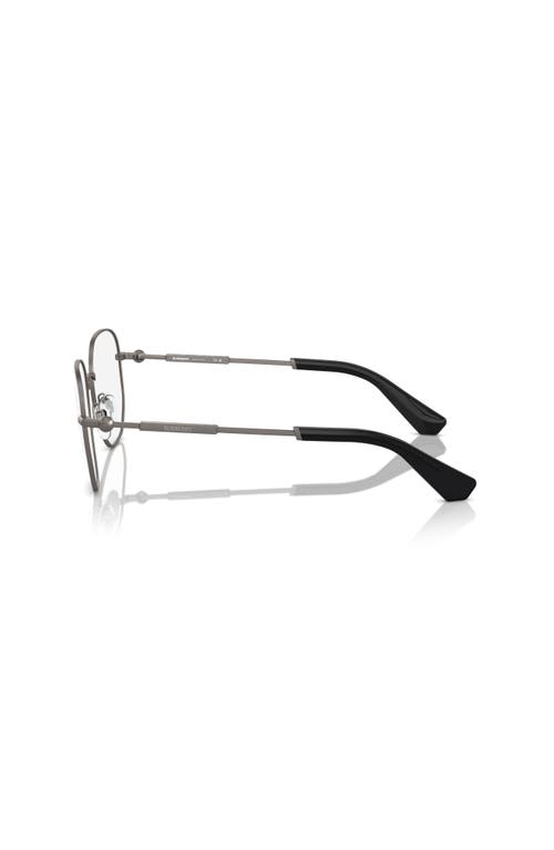 Burberry 55mm Square Optical Glasses In Gray
