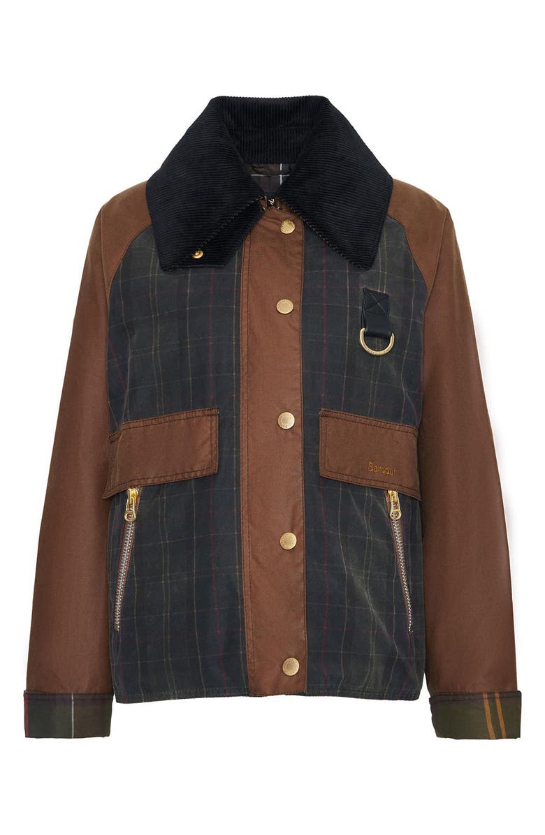 Barbour Premium Catton Waxed Cotton Jacket, Alternate, color, 