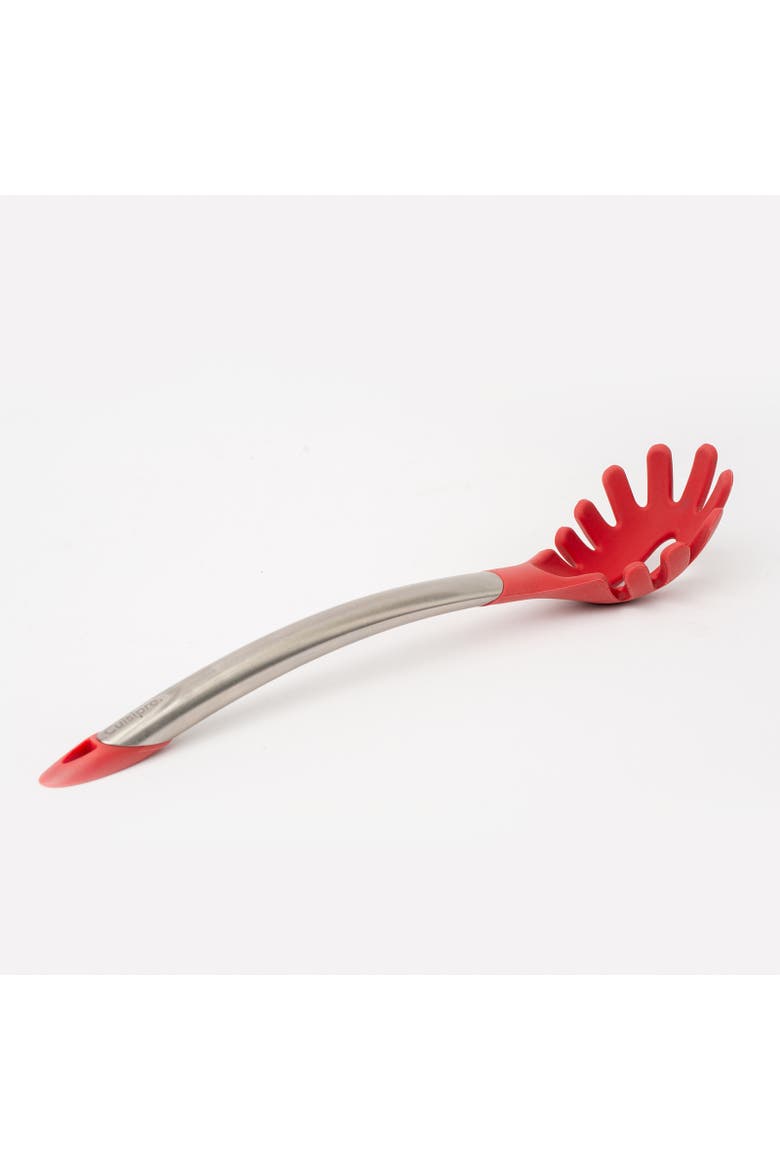 Silicone Spaghetti Server, Alternate, color, Red