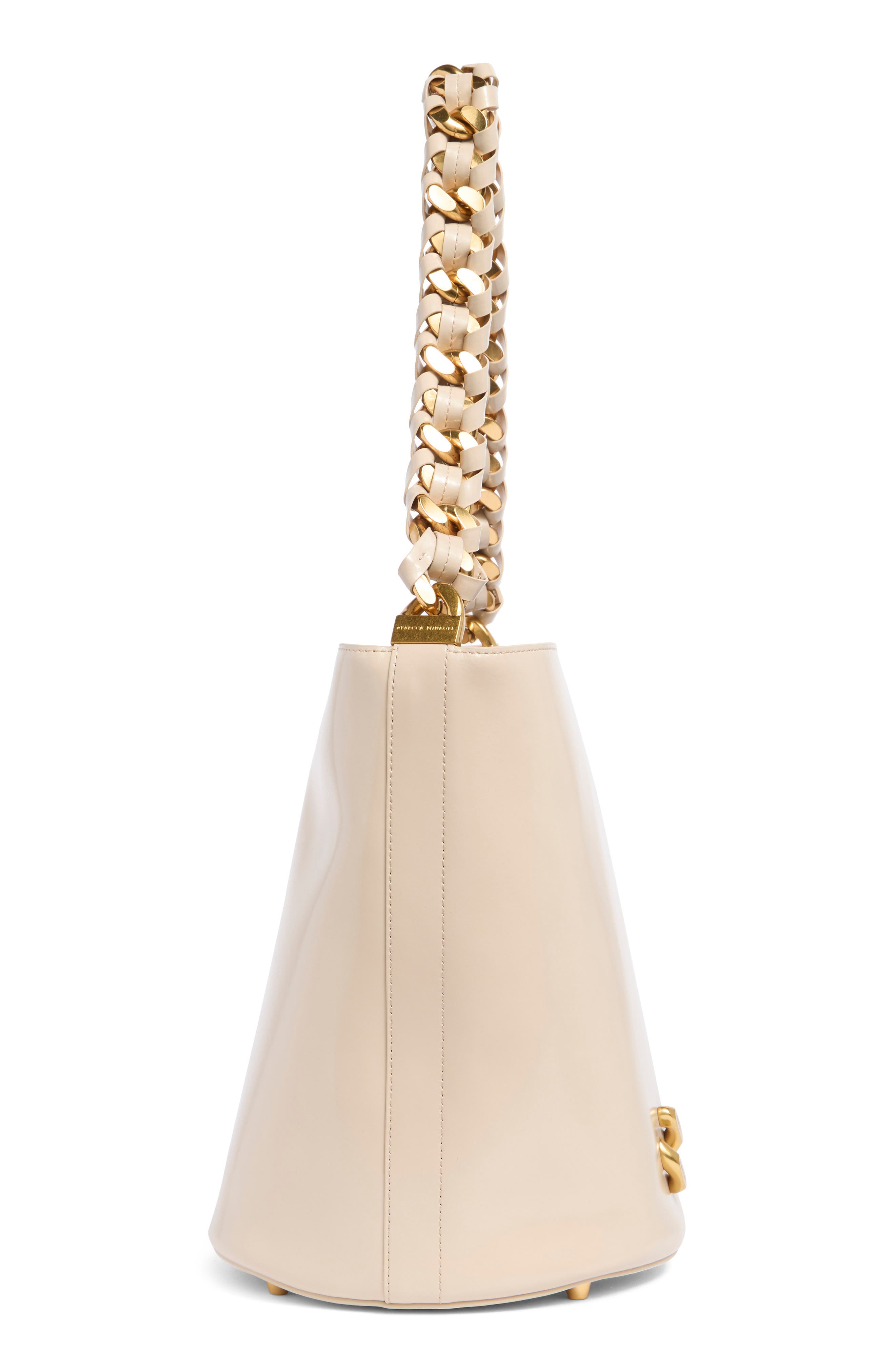 Rebecca Minkoff Infinity Leather Bucket Bag, Alternate, color, 