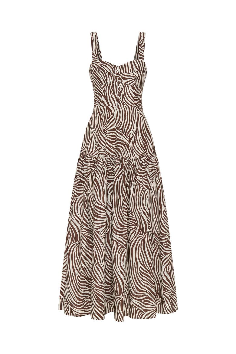 Valeria Dress, Alternate, color, STRIATA PRINT