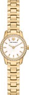 Tory Burch Mini Miller Pave Bracelet Watch