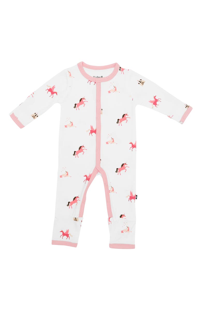 Kyte BABY Unicorn Romper, Main, color, 