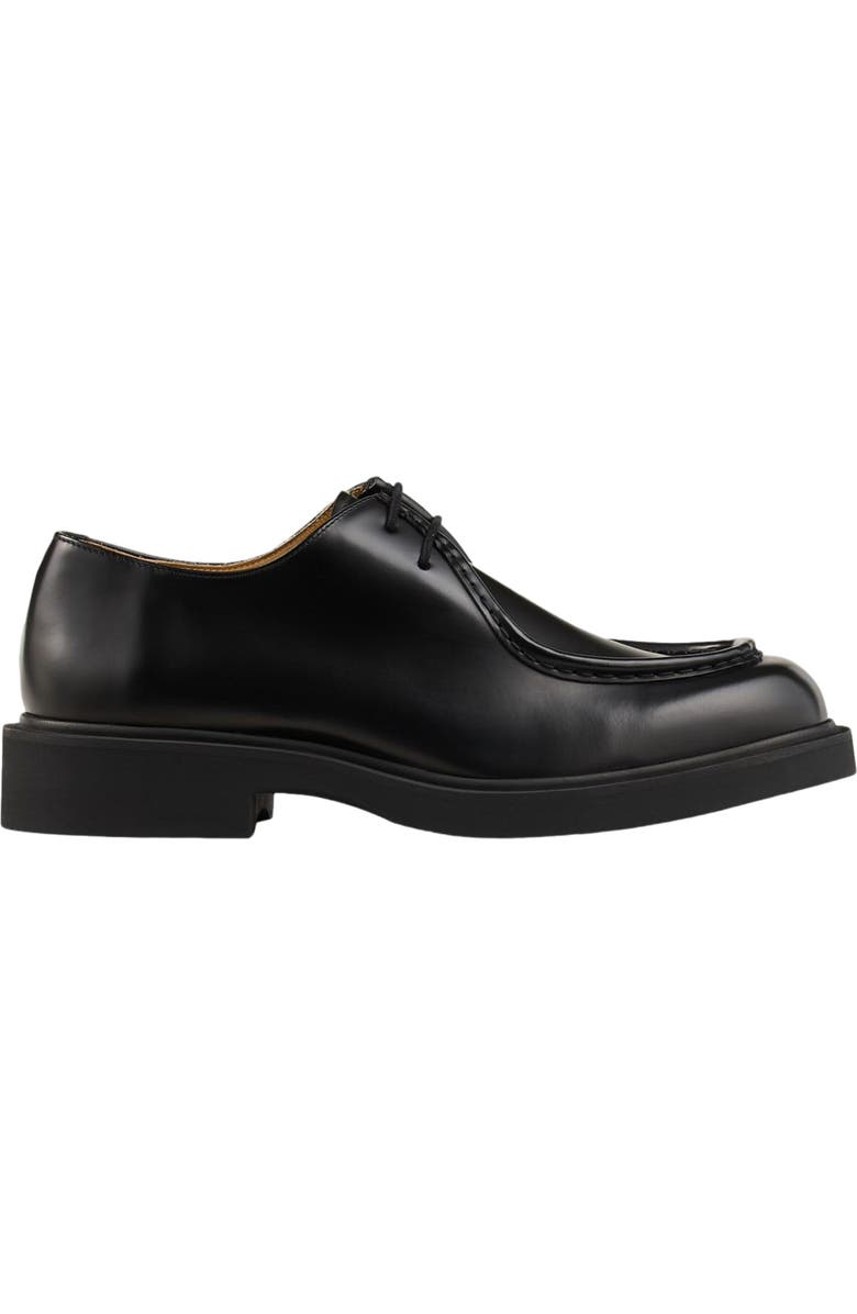 SANDRO Patent leather derbies, Main, color, Black
