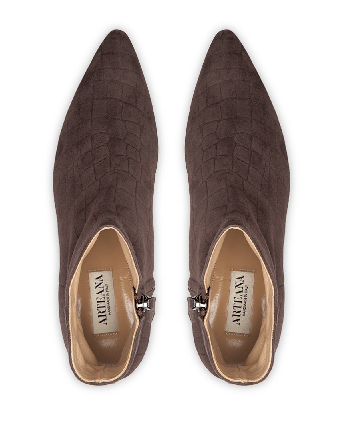 Brera Croco 30 Bootie, Alternate, color, Ebano