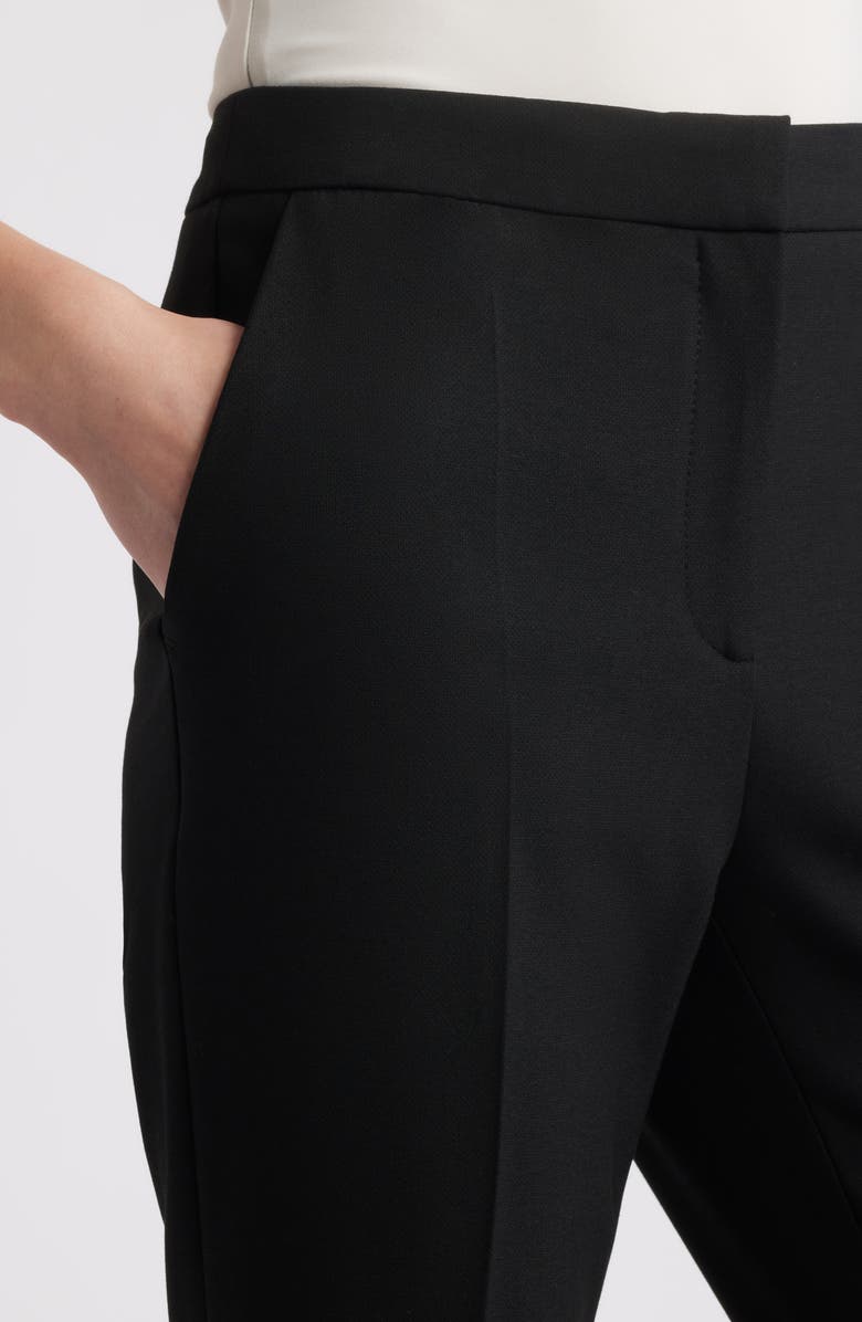 BOSS Timasa Ankle Flare Pants, Alternate, color, Black