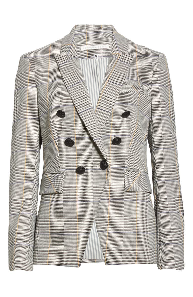 Veronica Beard Miller Plaid Dickey Jacket, Main, color, 