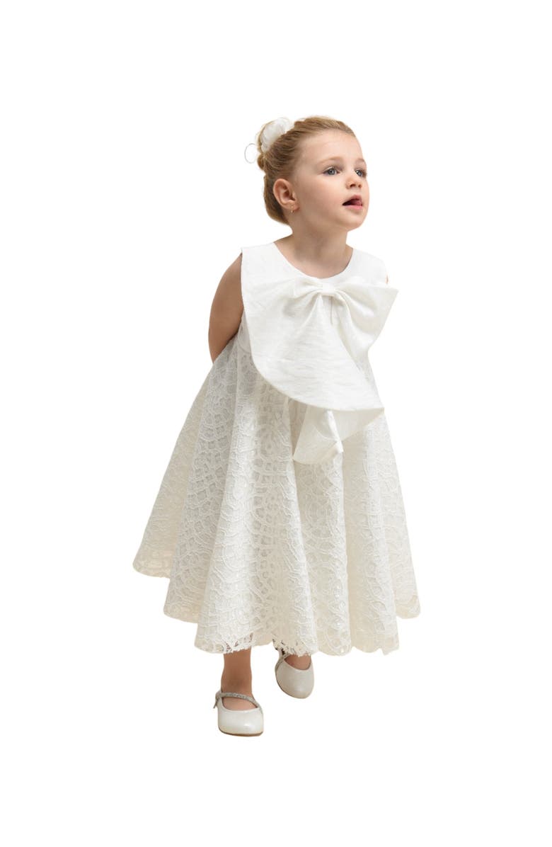 Tulleen Pamela Dress, Alternate, color, White