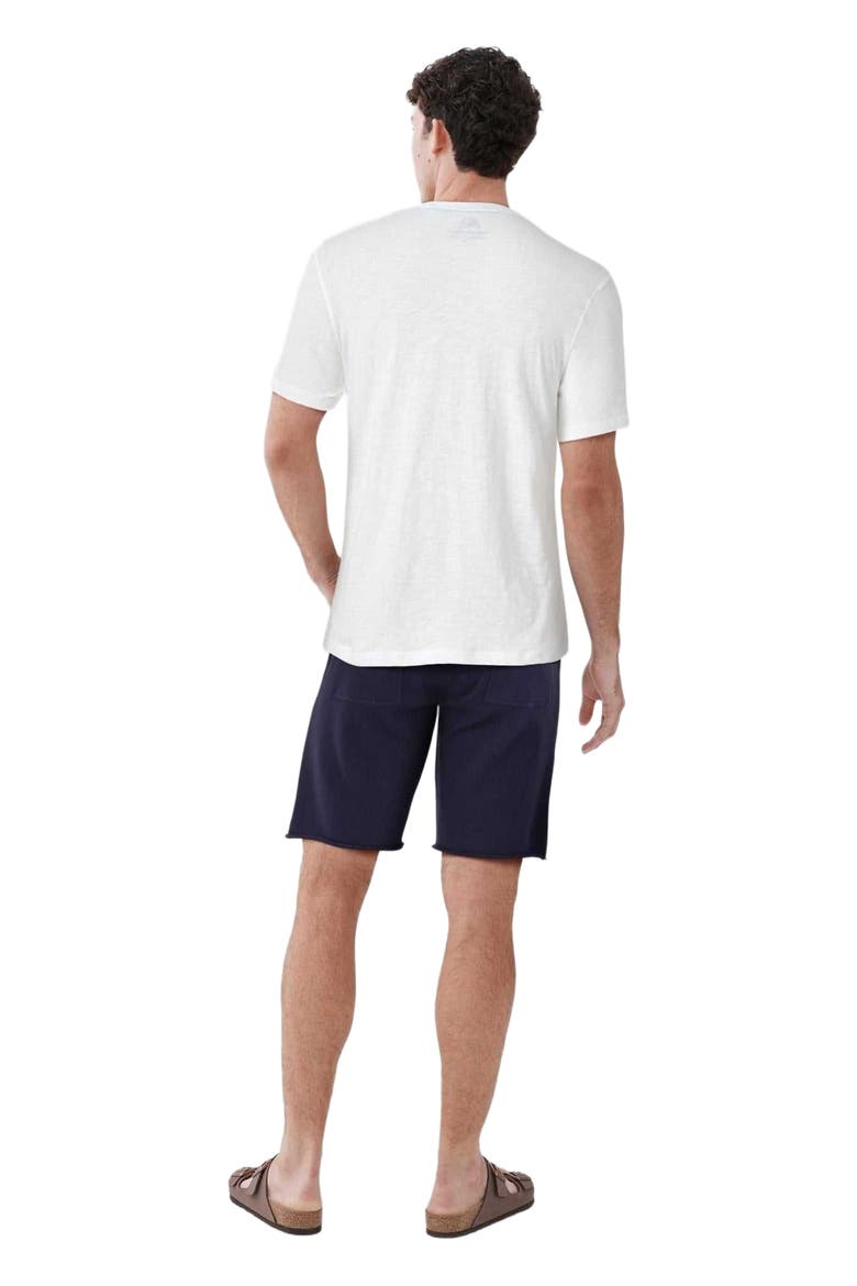 Sailor Drawstring Terry Short, Alternate, color, Navy Blazer
