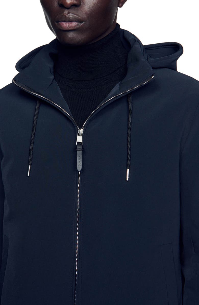 SANDRO Technical fabric jacket, Alternate, color, 