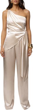 JLUXLABEL Palmera Satin Top