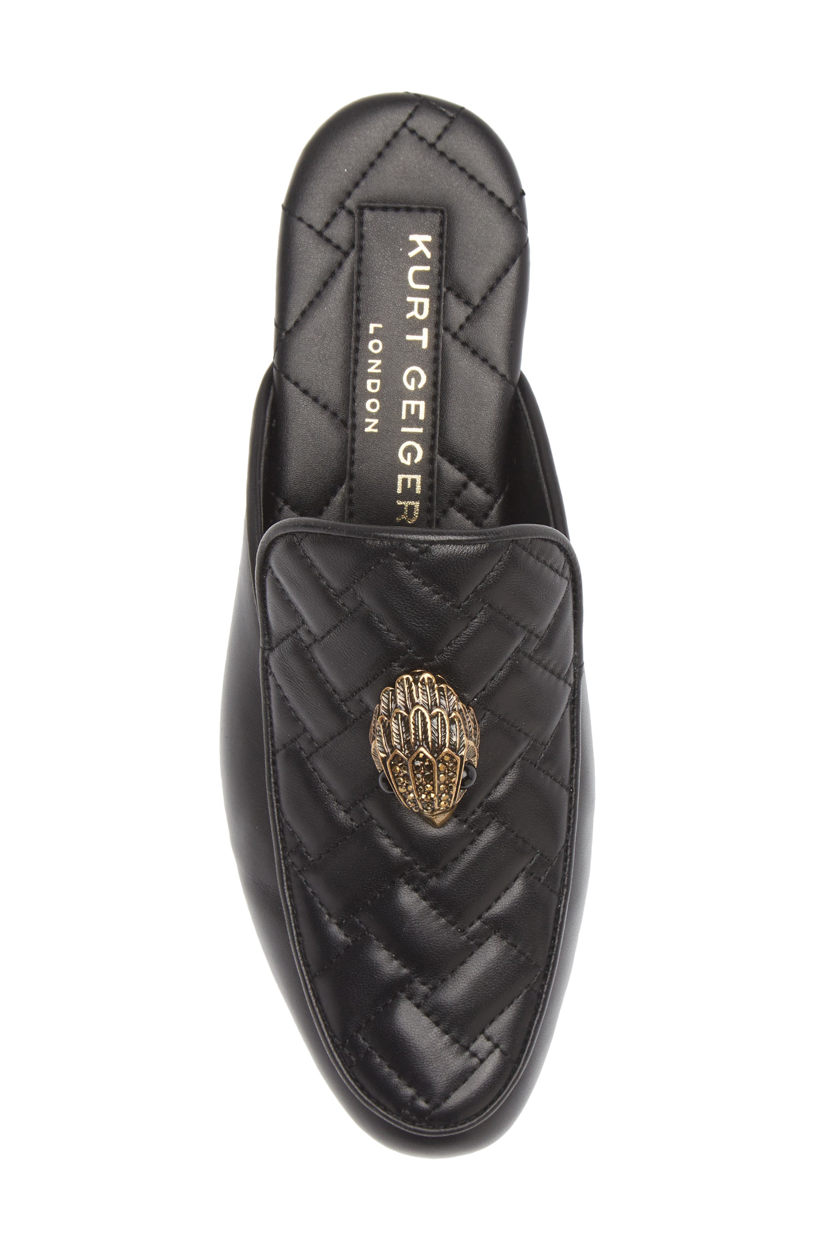 Kurt Geiger London Holly Eagle Quilted Mule, Alternate, color, 