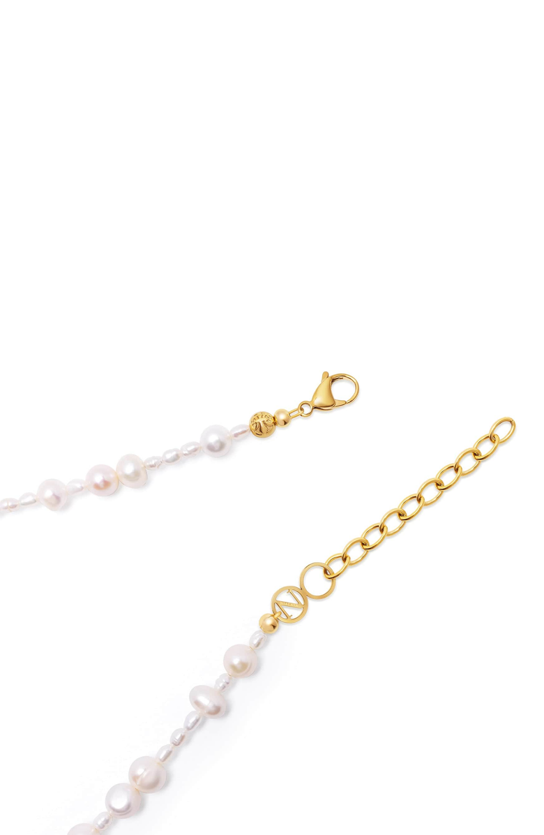 Nialaya Honolulu Pearl Choker Necklace, Alternate, color, Pearl