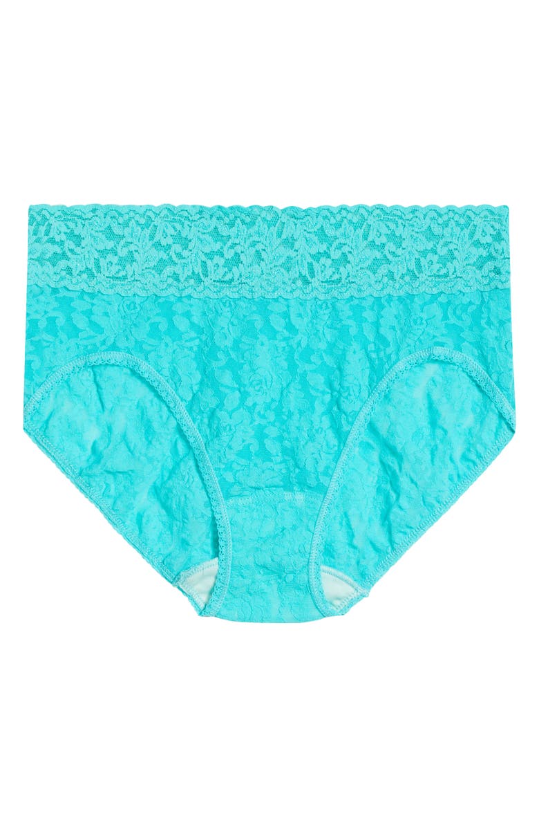 Hanky Panky Signature Lace French Briefs, Alternate, color, Seafoam Blue