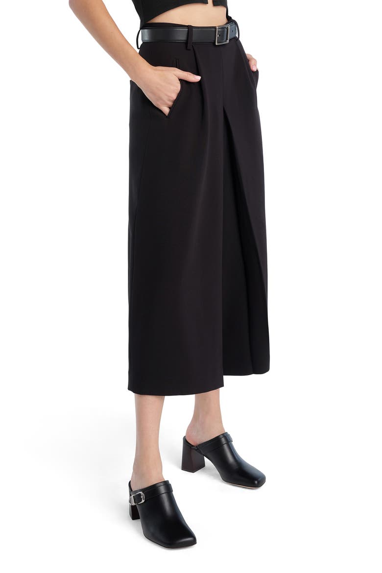 The Nicole Culottes, Alternate, color, BLACK