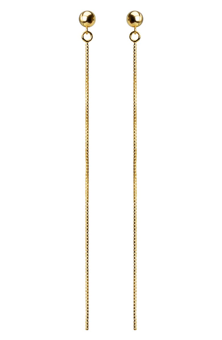 Karen London Chain Drop Earrings, Main, color, 