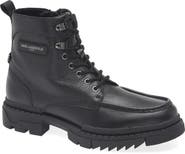 KARL LAGERFELD PARIS Apron Toe Combat Boot
