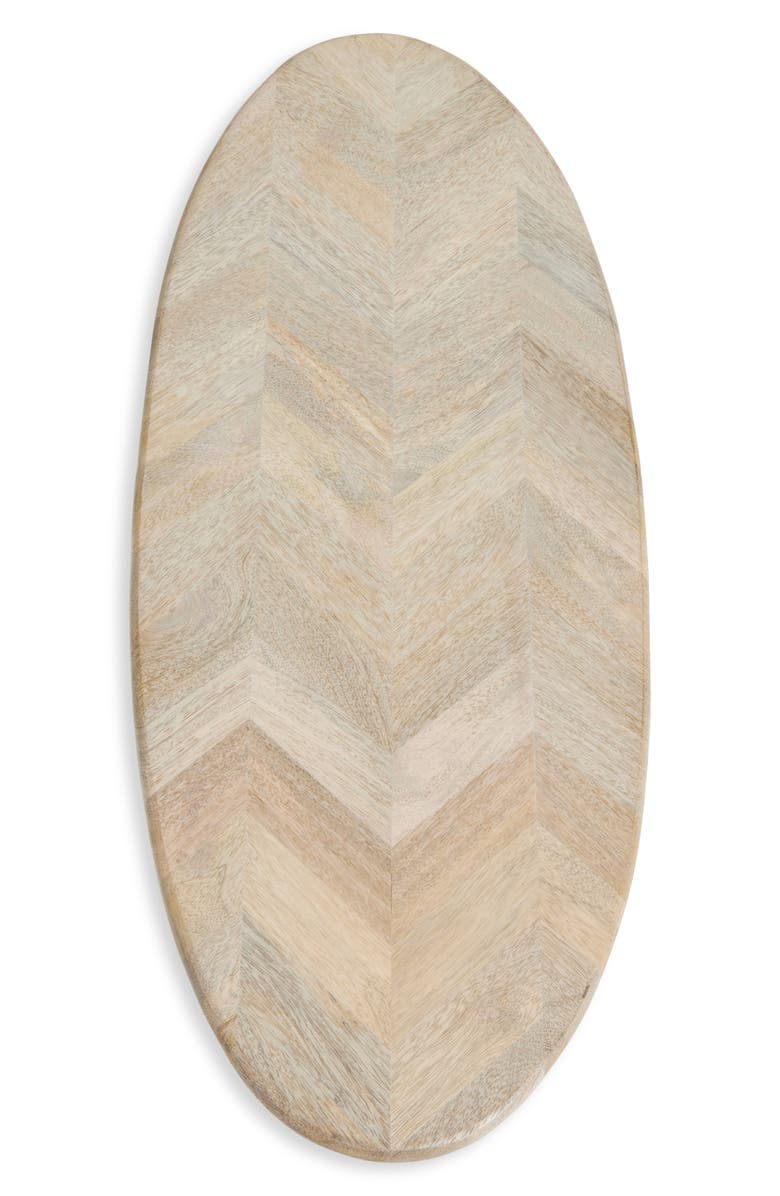 NEXT XXL Chevron Wooden Serving Board, Main, color,