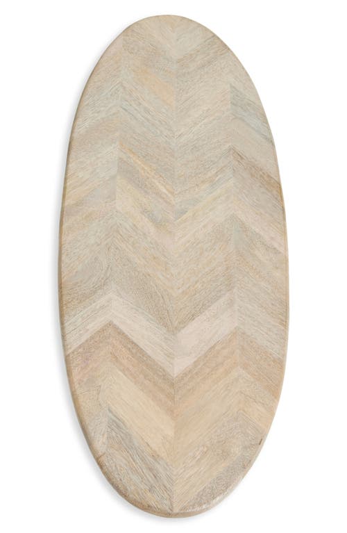 Next Xxl Chevron Wooden Serving Board In Wood