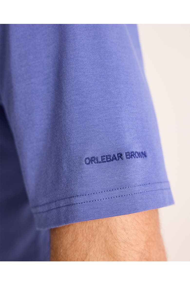 Ob Standard Easy Fit Interlock Cotton Jersey T-Shirt, Alternate, color, NIGHTFALL BLUE