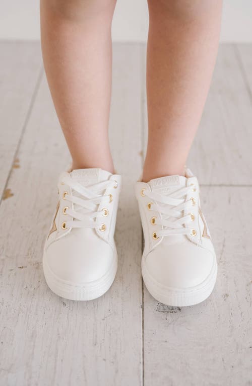 Yosi Samra Kids' Miss Harper Sneaker In Rose Gold
