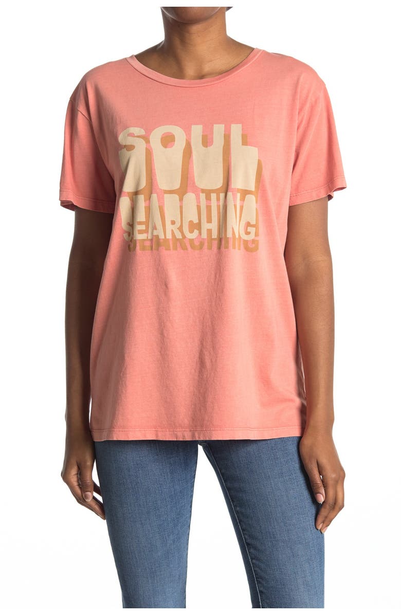 Desert Dreamer Soul Searching Graphic Crew Neck T-Shirt, Main, color, 