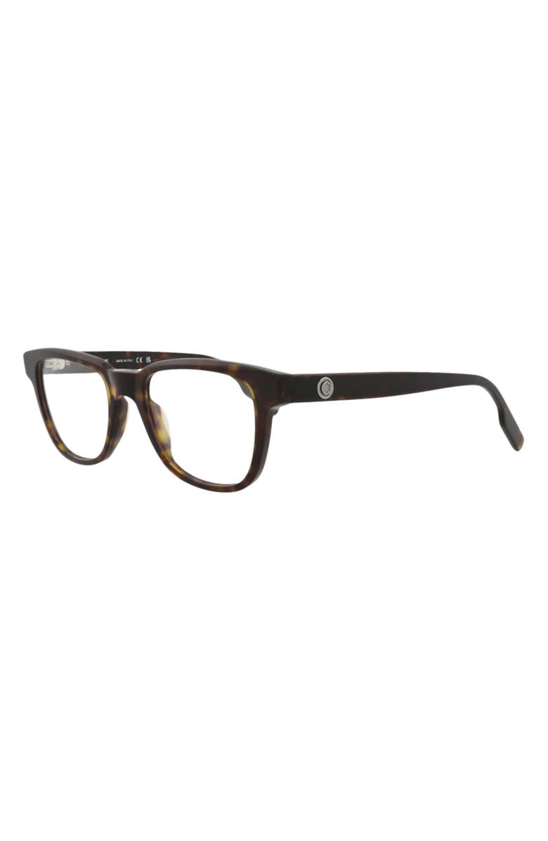 Montblanc 51mm Square Optical Glasses, Alternate, color, Havana Transparent