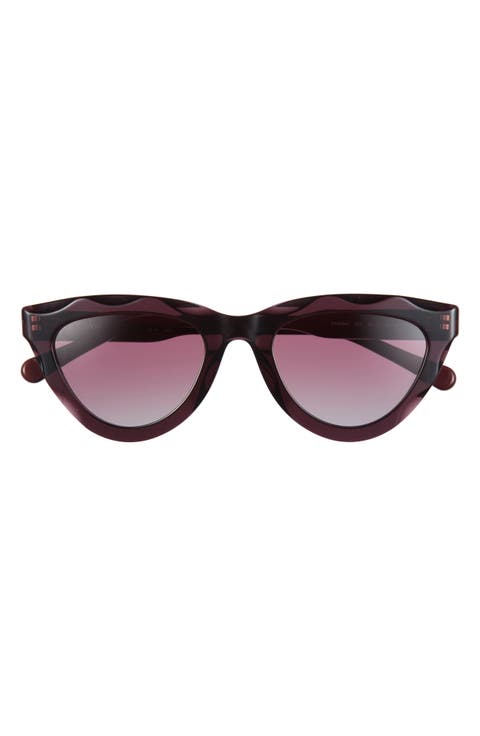 52mm Cat Eye Sunglasses