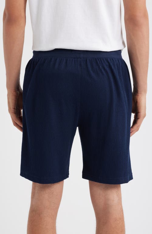 Polo Ralph Lauren Seersucker Pajama Shorts In Blue