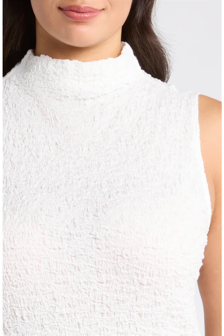 Textured Organic Cotton Blend Tank, Alternate, color, IVORY